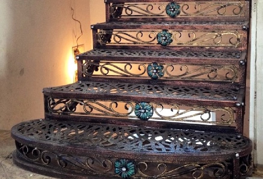 кованые лестницы для дома