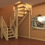 деревянные межэтажные лестницы